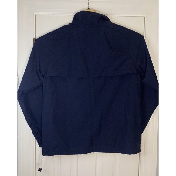 Y2K Nike Mens Windbreaker Jacket Embroidery Blue White Large - Picture 6 of 6